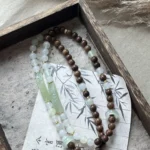 New Chinese style category | Sandalwood Tianshan Cuixiu jade 8mm (increased by 60 yuan)