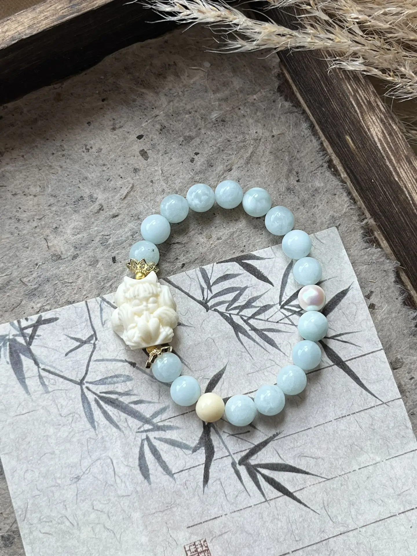 i1725462695_572_0.webp New Chinese Series | Angel Stone Ivory Fruit - Image 1