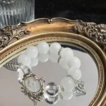 White Ghost White Crystal 16mm