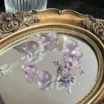 Price increase for 18mm purple rabbit hair and 15-16mm purple crystal