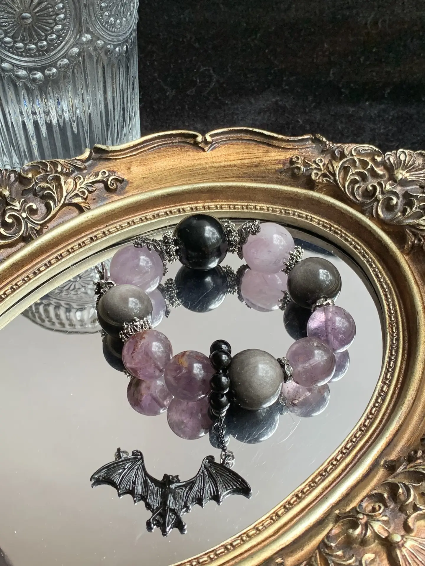 i1725625975_2889_0.webp Silver Shine Stone 20mm-18mm Purple Rabbit Hair 18mm Purple Ghost 16mm - Image 1