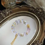 Lavender Purple Water White Crystal