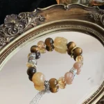 Yellow Tower Crystal Yellow Tiger Eye Sun Stone Yellow Gum Flower