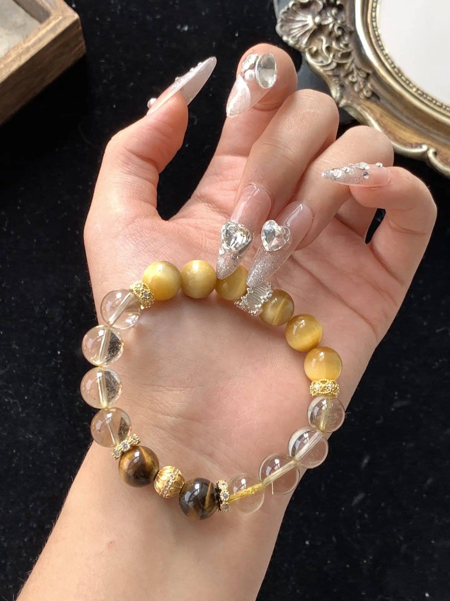 i1730638740_1129_1.webp Golden Tiger Eye Yellow Tiger Eye Yellow Crystal - Image 1