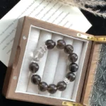 Cha Bing Yao (almost completely pure) white crystal 14-15mm