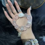 【 High end design 】Snowflake Ghost Powder 18mm