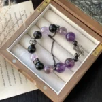 Brazilian Purple Tower Crystal Lavender Purple Water Obsidian