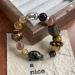 Promising Future - A certain sonic boom with the same yellow tower crystal, yellow tiger eyes, red tiger eyes, black gold, super gold hair crystal, sandalwood, gold tiger eyes