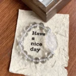 Five Elements - [Gold] White Crystal 11-12mm