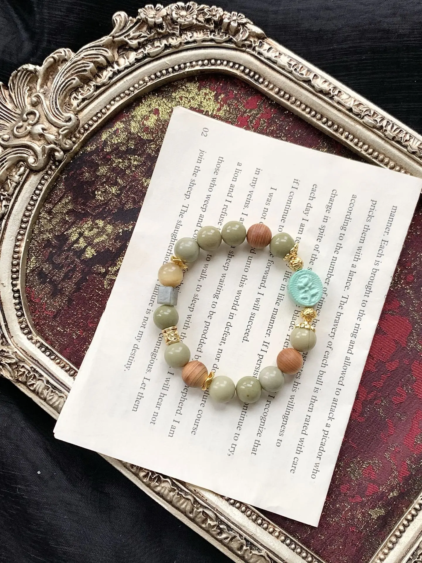 i1739084060010_9039_0_5.webp Turquoise Avocado Alashan Golden Tiger Eye Cliff Cypress Sparkling Stone Blocks 10mm - Image 1