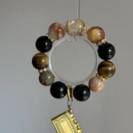 【 Big Mac Series 】 Gold Lithium Mica Adhesive Flower Thousand Layer Ghost Yellow Tiger Eye Silver Shining Stone Obsidian