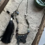 New Chinese style Xiuyu woven rope necklace