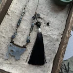 New Chinese style Xiuyu woven rope necklace