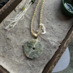 New Chinese style Xiuyu woven rope necklace