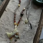 New Chinese style Xiuyu woven rope necklace