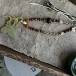 New Chinese style Xiuyu woven rope necklace