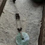 New Chinese style Xiuyu woven rope necklace