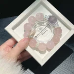 Pink crystal amethyst 18mm