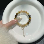 Yellow Tower Crystal Yellow Tiger Eye 10mm