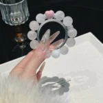 Pink Snowflake Ghost White Ghost 14-15mm