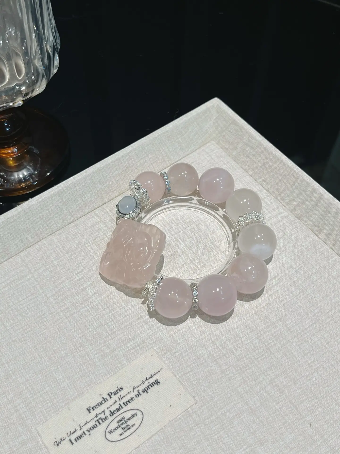 i1743078559731_6854_0_0.webp Pink Snow Ghost Pink Crystal 16-18mm - Image 1