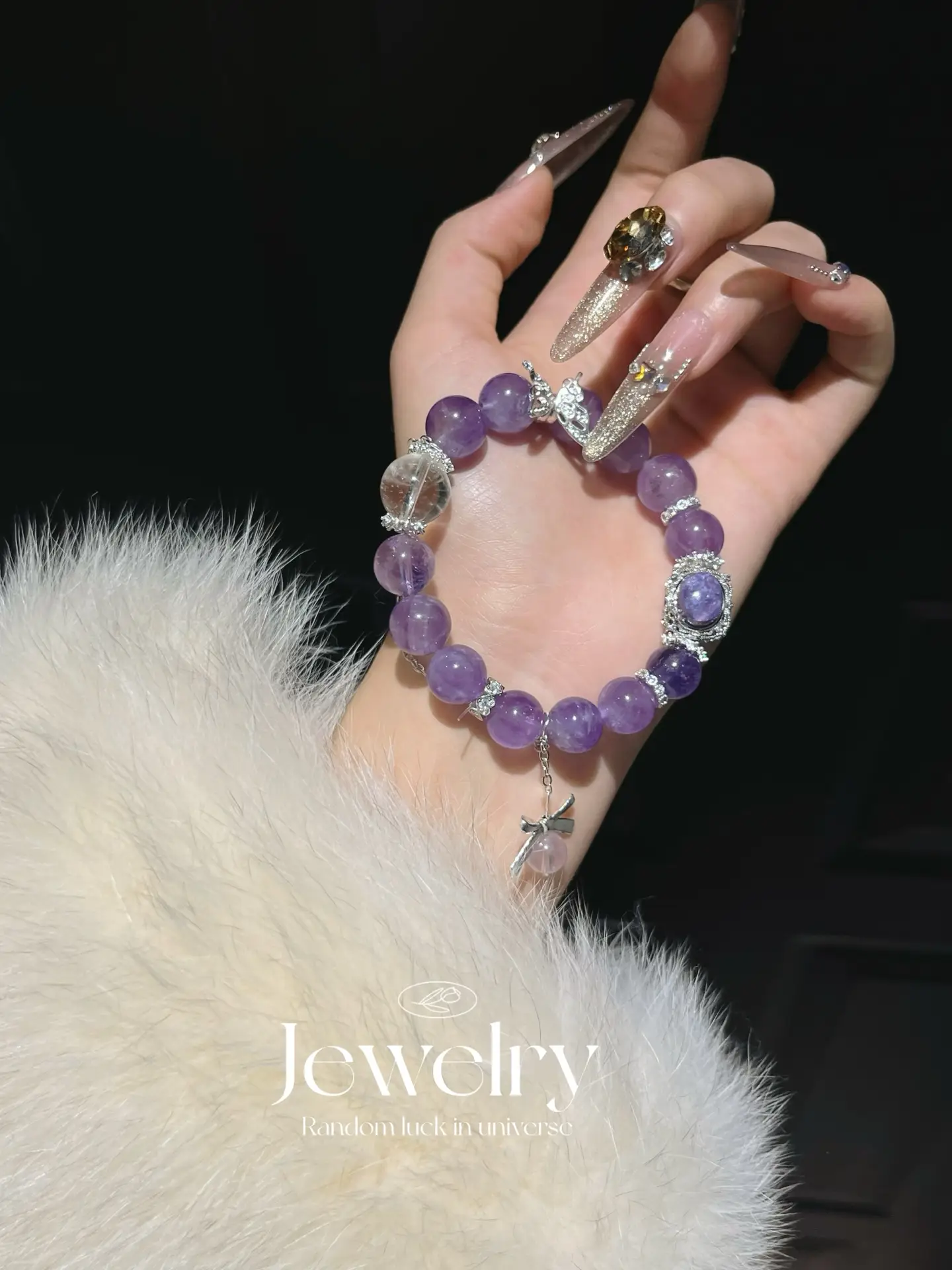 i1744109826554_2241_0_0.webp Amethyst and White Crystal 11-12mm - Image 1