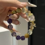 The Twelve Zodiacs - Taurus ♉ Amethyst Lemon Yellow Water Yellow Tower Crystal Golden Tiger Eye