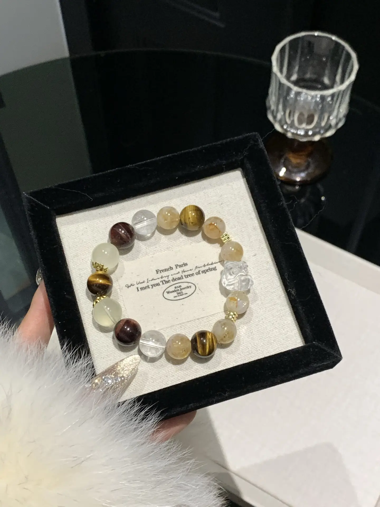 i1748182731089_6833_0_1.webp The Twelve Zodiacs - Leo ♌ Yellow Tower Crystal, Yellow Crystal, White Crystal, Yellow Tiger Eyes, Red Tiger Eyes - Image 1