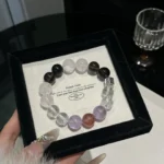 12mm Pink Crystal Purple Crystal Tea Crystal White Crystal Strawberry Crystal