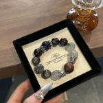 Dragon Boat Festival 618 Double Festival 1 ️⃣ six ️⃣ eight ️⃣ two pieces[Melad Color Series] Thousand Layer Ghost Green Ghost Rabbit Hair Crystal Uruguay Shining Stone 14-18 Millennium Lightning Wood