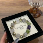 Xiuyu Hair Crystal Purple Water Ghost 13-14mm