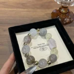 Hair Crystal Ghost Thousand Layer Yellow Water Powder Crystal 14-15mm