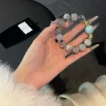 Dragon Boat Festival 618 Double Festival 1 ️⃣ six ️⃣ eight ️⃣ two piecesHair Crystal Ghost Rabbit Hair Tianhe Stone 14-17mm