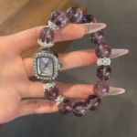 Price Increase [Crystal Watch] Purple Rabbit Hair 12mm