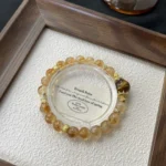 Violent Wealth Collection - Yellow Tower Crystal Golden Tiger Eye 8-10mm