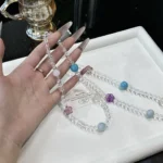 The Double Circles of the Twelve Constellations ♊ Gemini: 6-12mm white crystal powder crystal