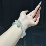 The Double Circles of the Twelve Constellations ♍ Virgo 6-12mm white crystal white moonlight