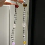 Double circle Sagittarius with twelve zodiac signs ♐ 6-12mm white crystal powder crystal