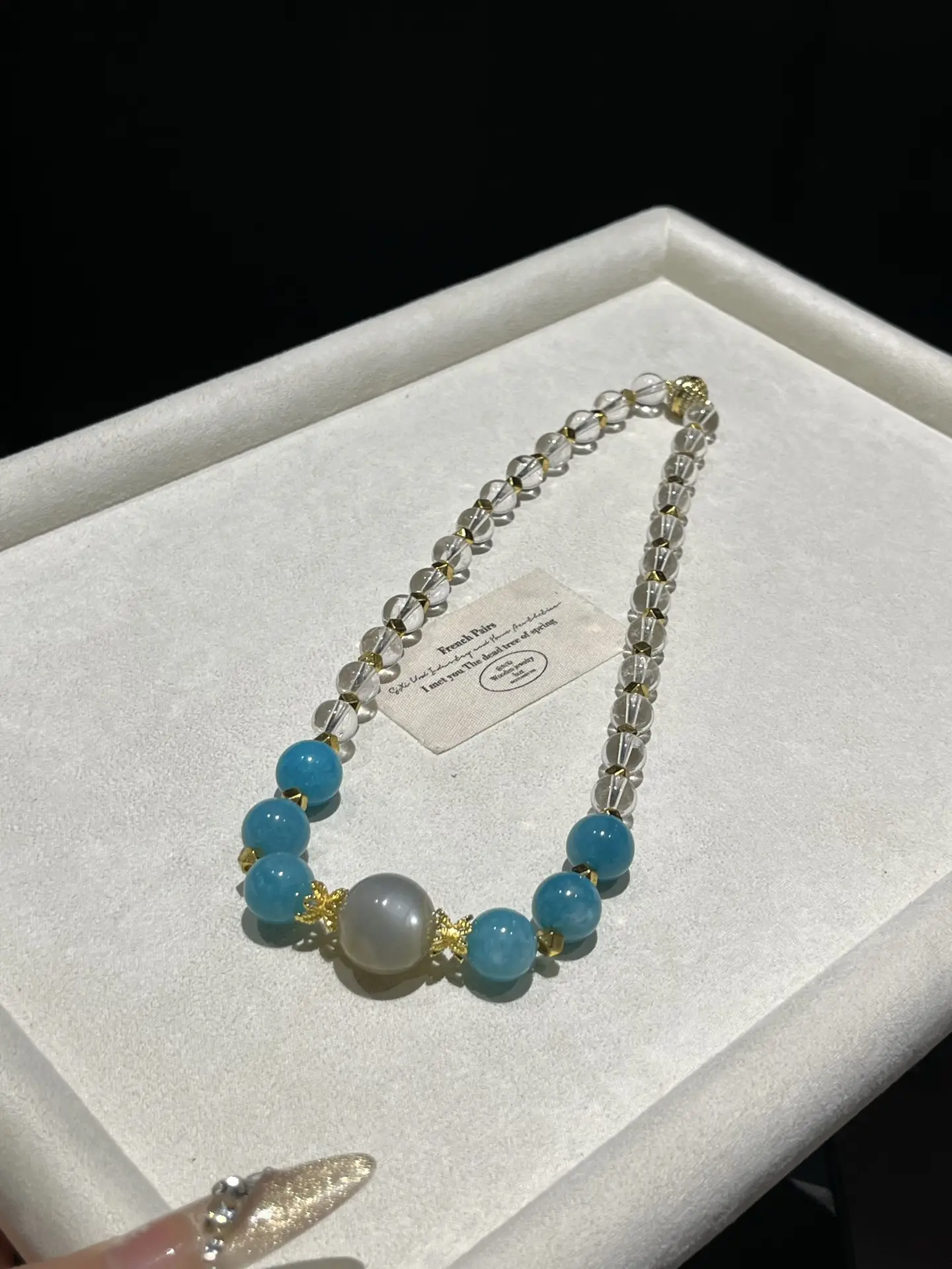 i1753974530169_3099_0_0.webp Crystal necklace Tianhe stone moonlight 6-16mm - Image 1