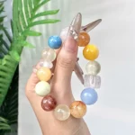 Yellow Crystal, Red Gum Flower, Yellow Gum Flower, White Ghost Earth, Agate, Honey Wax, Calcite Earth, Agate Powder, Crystal Blue, Jadeite 14-16mm White Crystal, Shape Following, Mining Pit, Do not take pictures if you mind!
