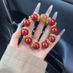 Qixi limited benefit fund cinnabar yellow glue flower