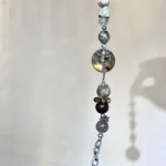 Xiuyu Thousand Layer Ghost Rabbit Hair Tea Crystal Tiger Eye Stone 12-14mm