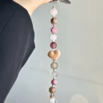 Pink Crystal Rabbit Hair Strawberry Crystal Moonlight Stone Shape White Ghost Red Striped Stone Blood Cypress Wood