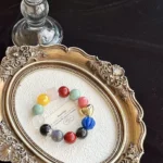 Crystal Duoduo Treasure - Powder Crystal Tianhe Stone, cinnabar, red patterned stone, second-generation beeswax, white crystal, blue violet stone, green gold, blue jade, cinnabar, obsidian, powder crystal, 15-18mm