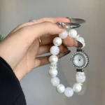 [Crystal Watch] White Ghost Bead 12mm