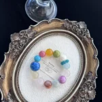 Da Mi Duo Bao Crystal Purple Crystal Yellow Crystal Sea Blue Bao Xiu Jade Pink Crystal Red Pattern Stone Agate 14-18mm