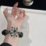 Silver glitter 18-20mm