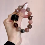 Orange Moonlight Tea Crystal Green Ghost 13-16mm