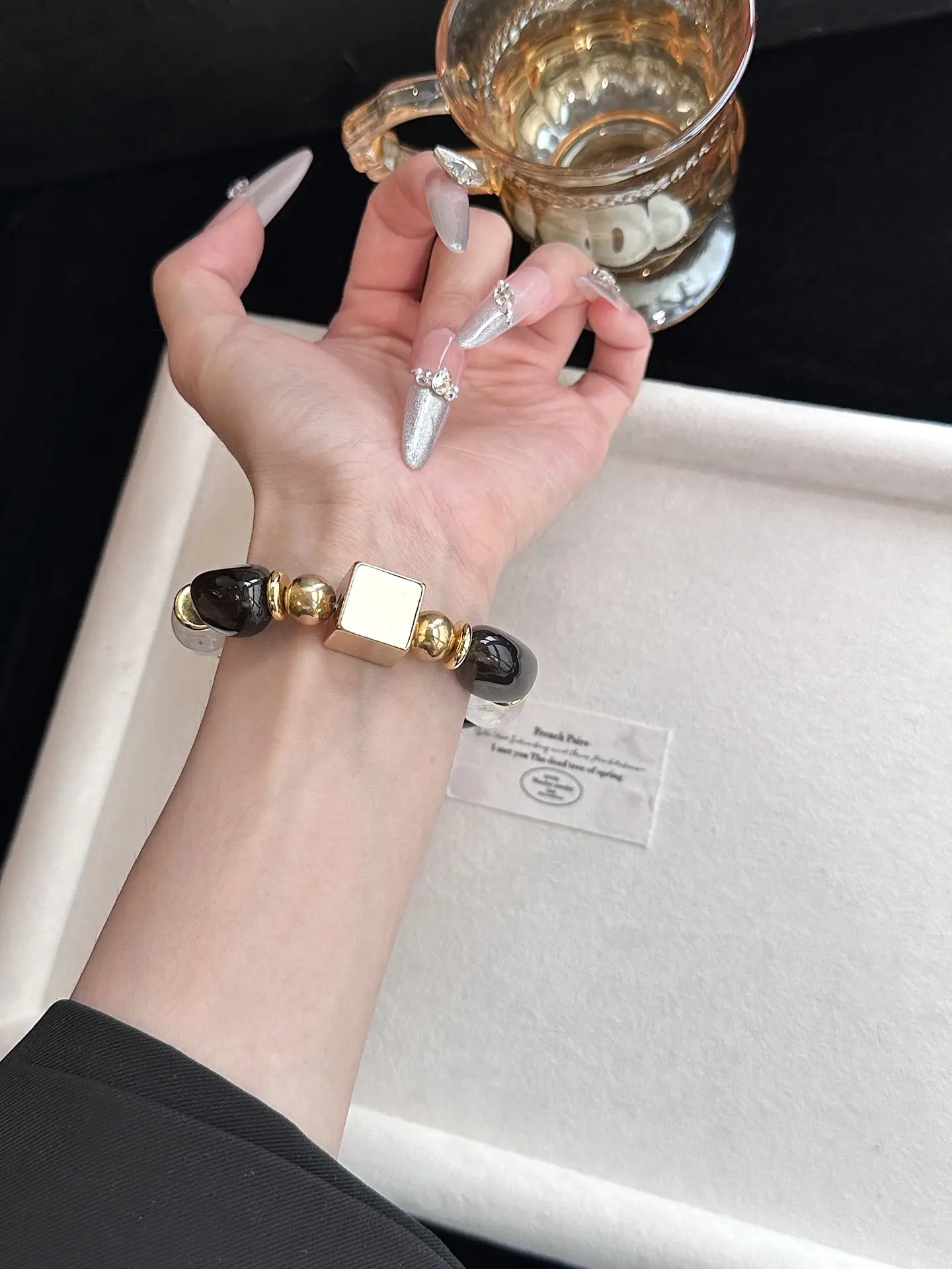 i1757510708394_4740_0_0.webp Tea crystal shaped white ghost - Image 1