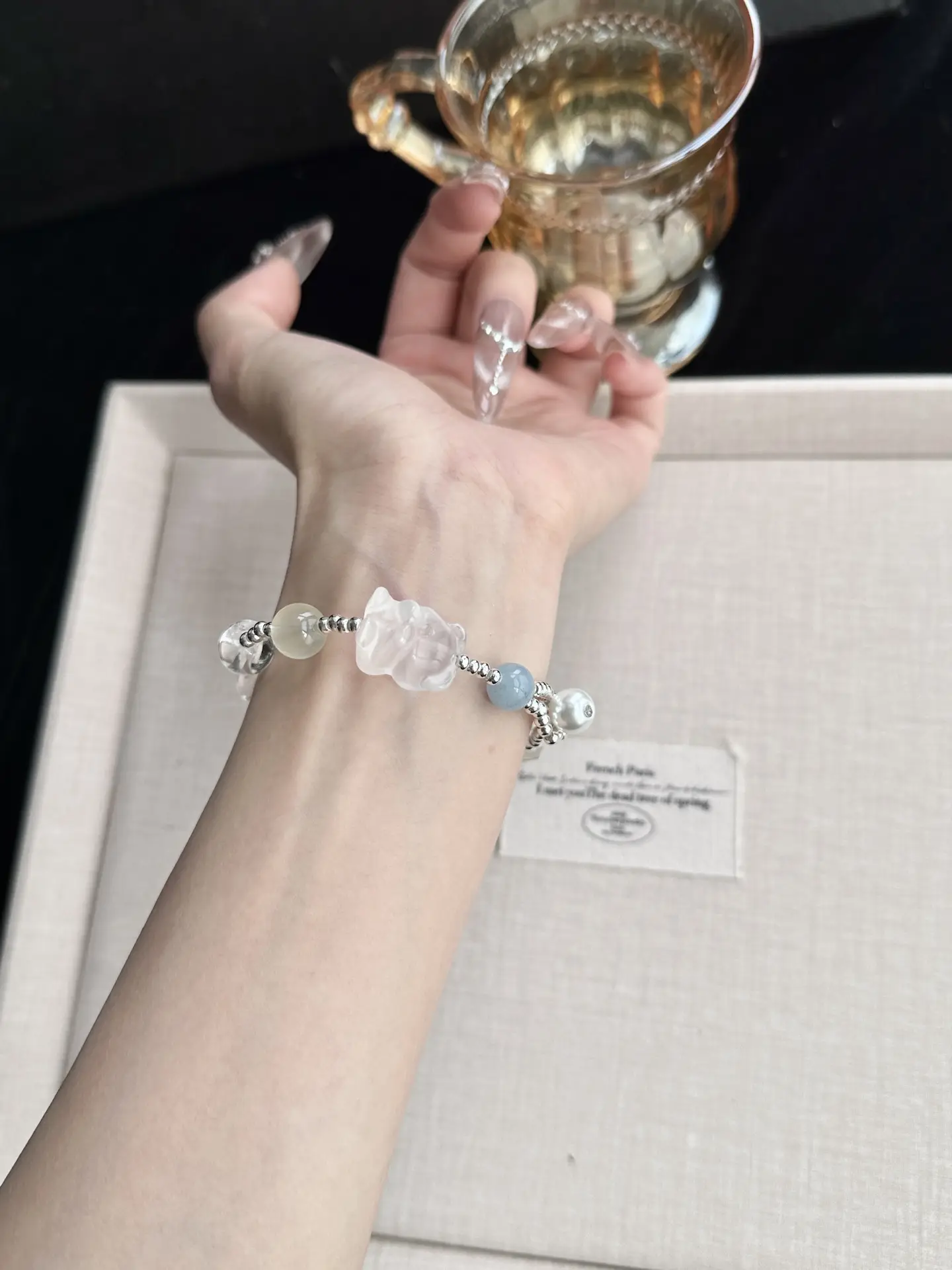 i1757937780081_4918_0_1.webp White Crystal Powder Crystal Lemon Yellow Water Natural Baroque Pearl Shell Beads - Image 1